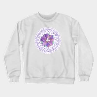 Victorian Delphinium Crewneck Sweatshirt